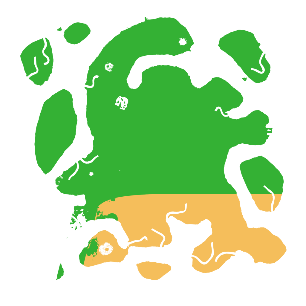 Biome Rust Map: Procedural Map, Size: 3550, Seed: 209020