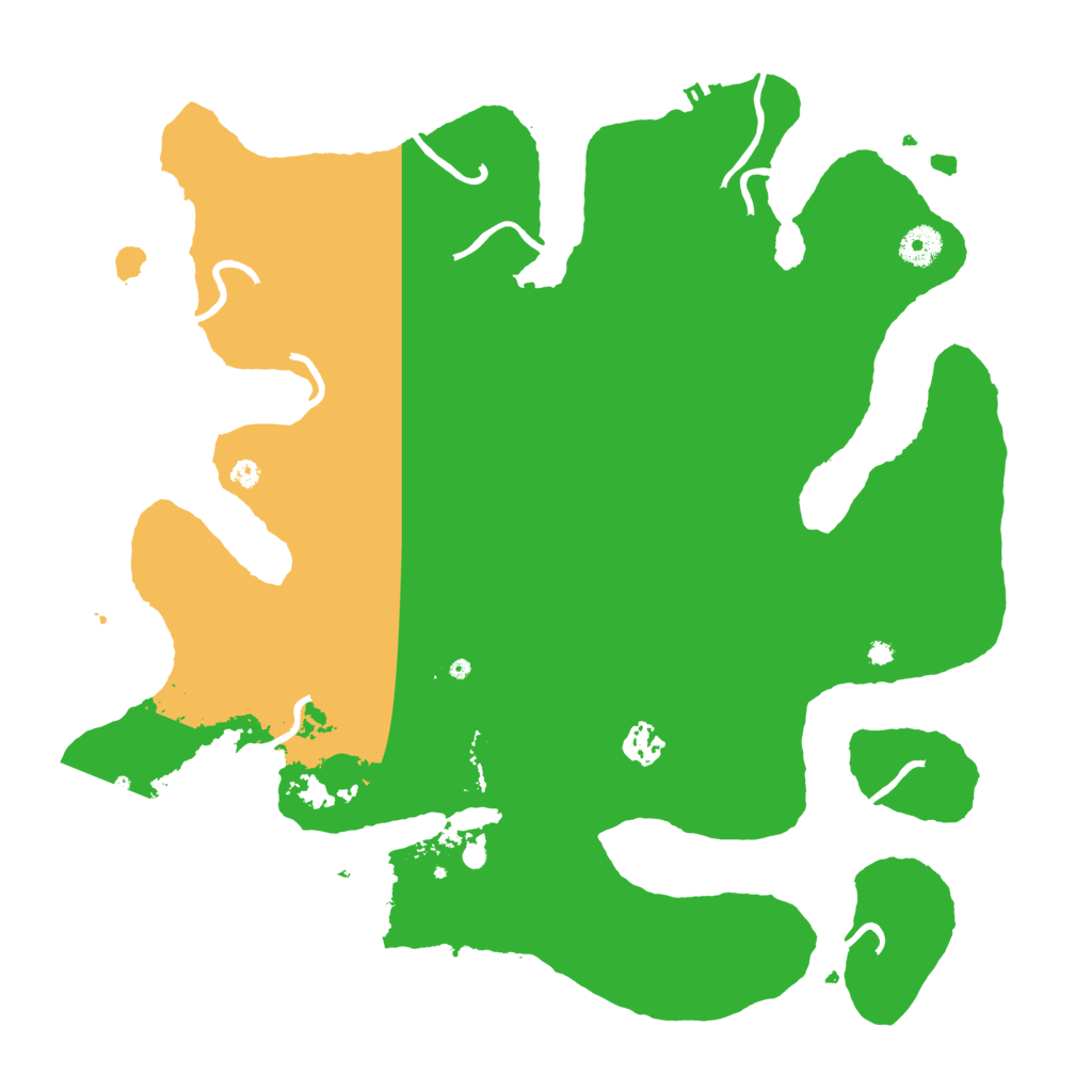 Biome Rust Map: Procedural Map, Size: 4000, Seed: 42216483