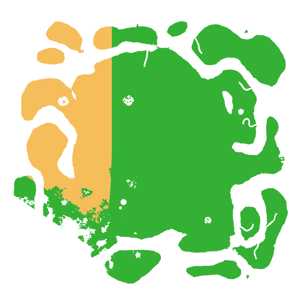 Biome Rust Map: Procedural Map, Size: 4500, Seed: 417859429