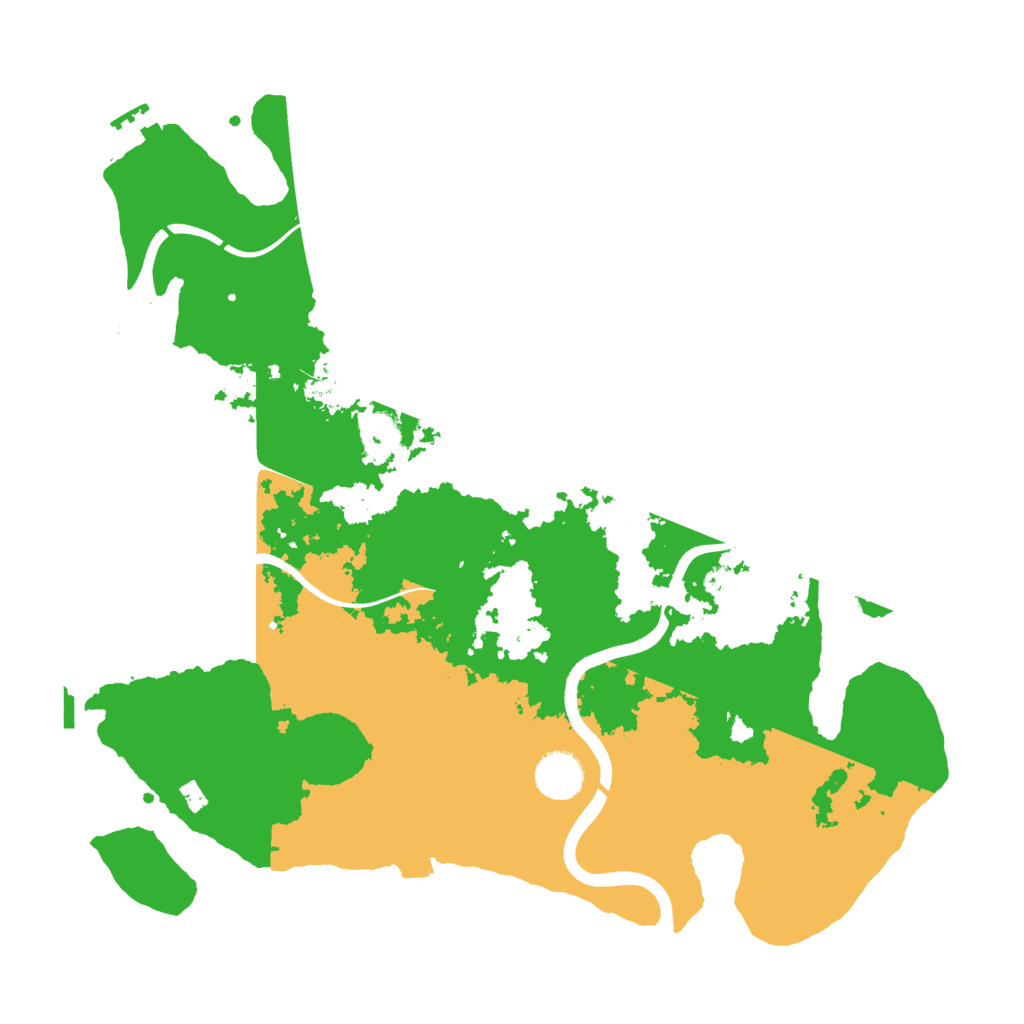 Biome Rust Map: Procedural Map, Size: 3750, Seed: 769625