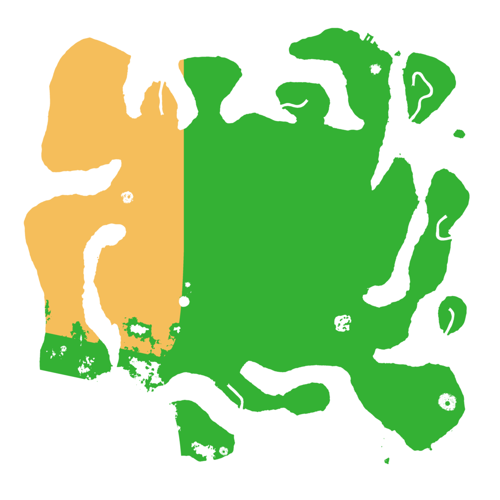 Biome Rust Map: Procedural Map, Size: 4300, Seed: 1663335109