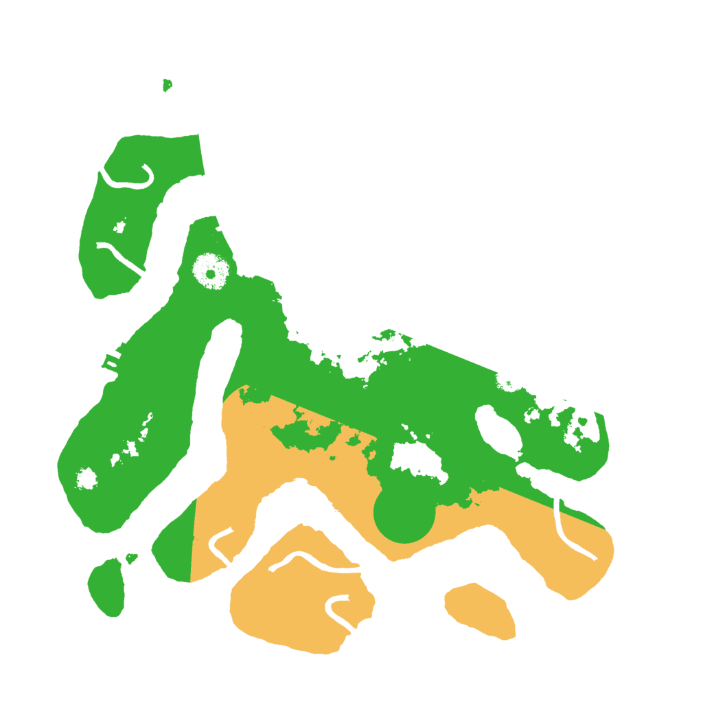 Biome Rust Map: Procedural Map, Size: 3000, Seed: 11224