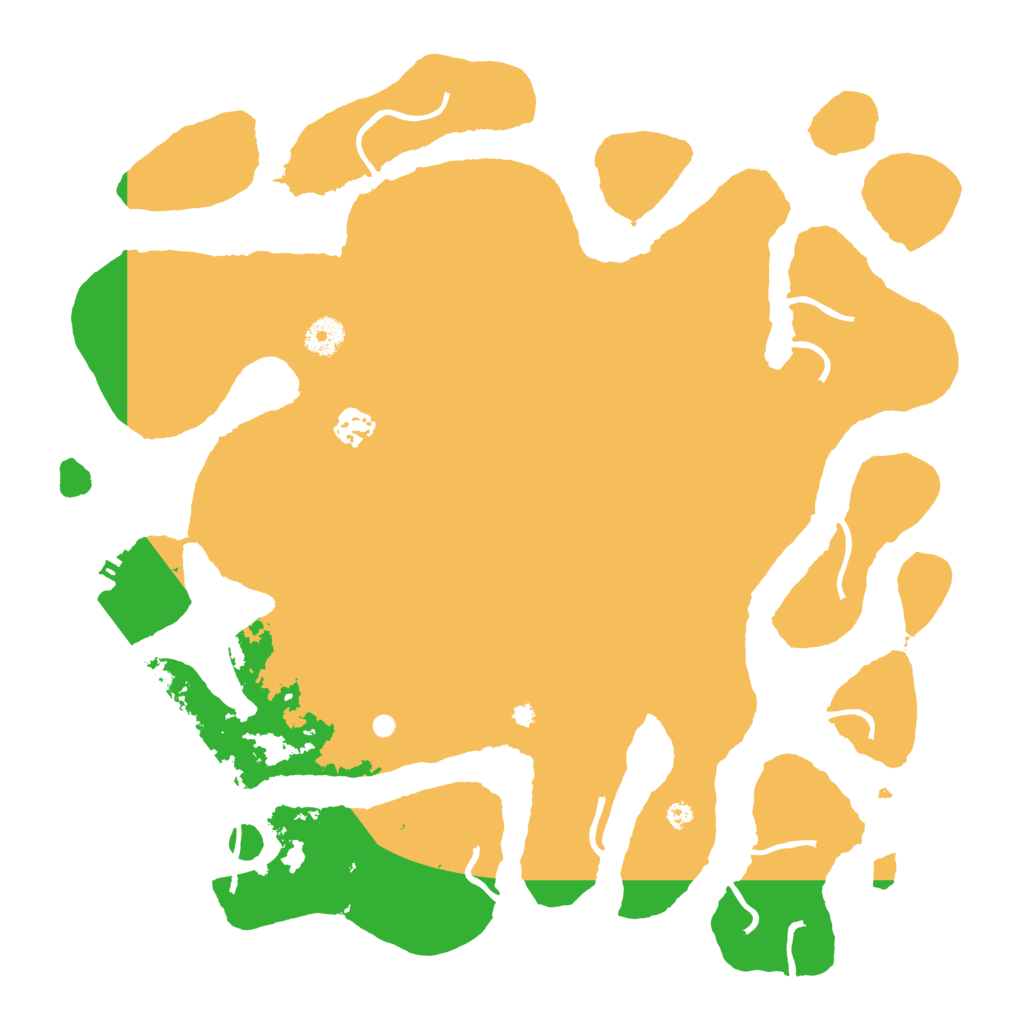 Biome Rust Map: Procedural Map, Size: 4000, Seed: 12671