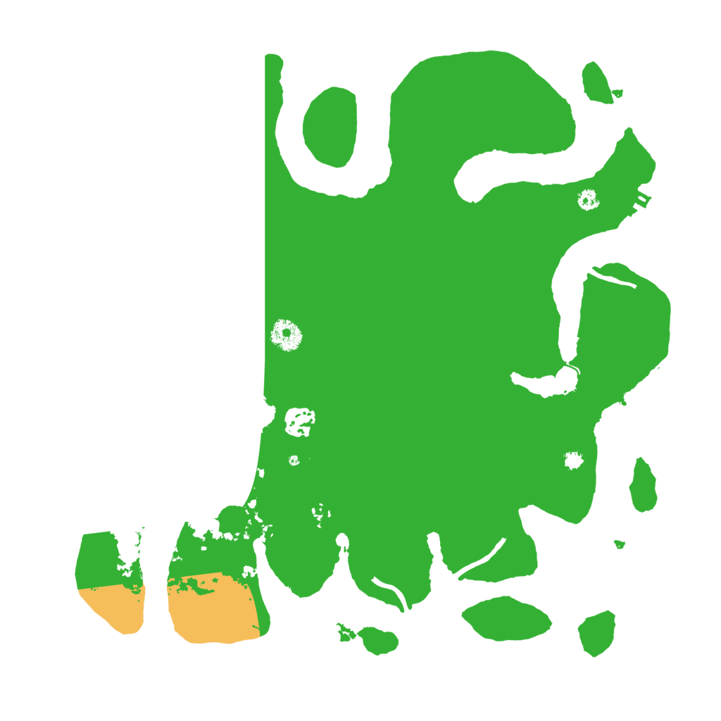 Biome Rust Map: Procedural Map, Size: 3500, Seed: 1515378553