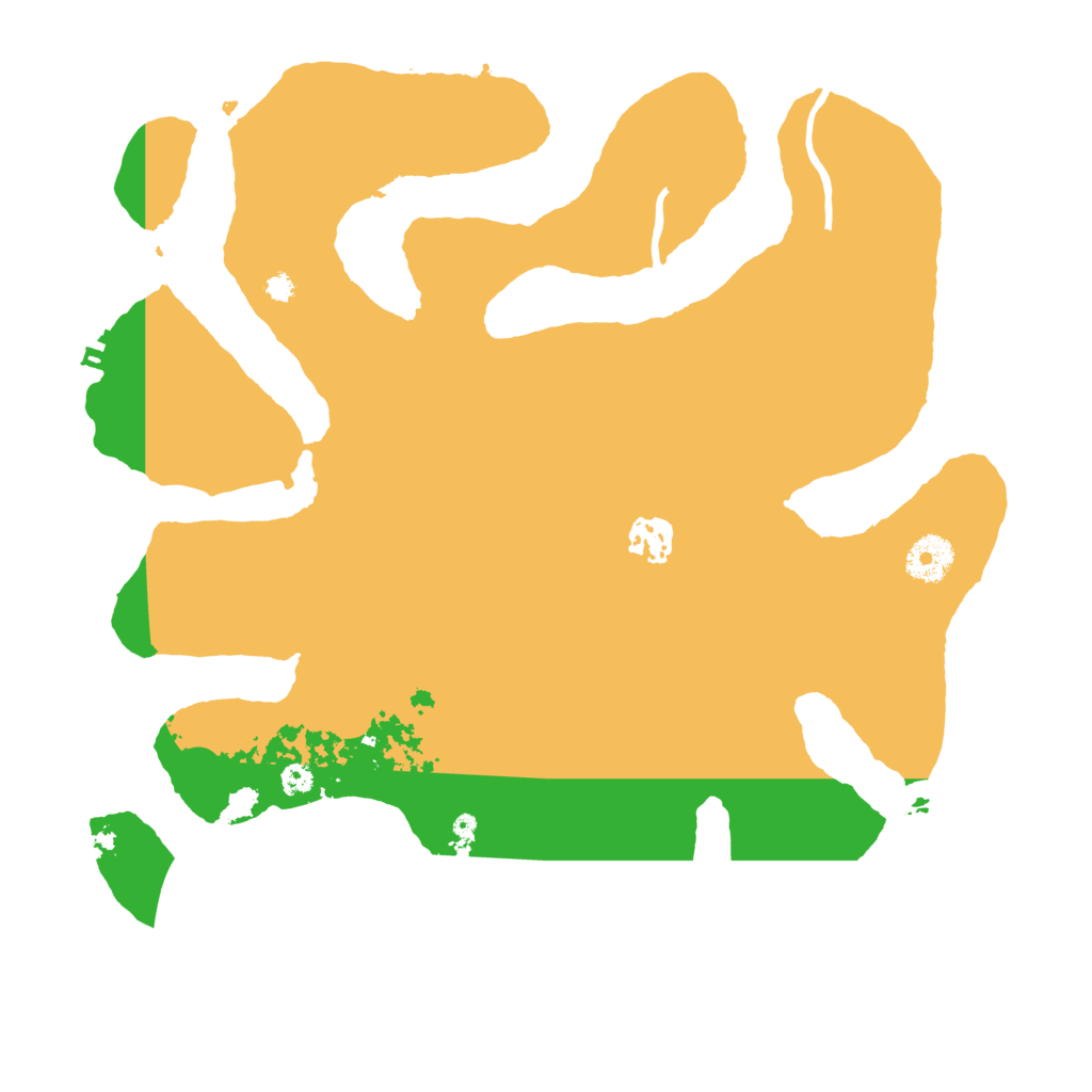 Biome Rust Map: Procedural Map, Size: 3500, Seed: 591420263