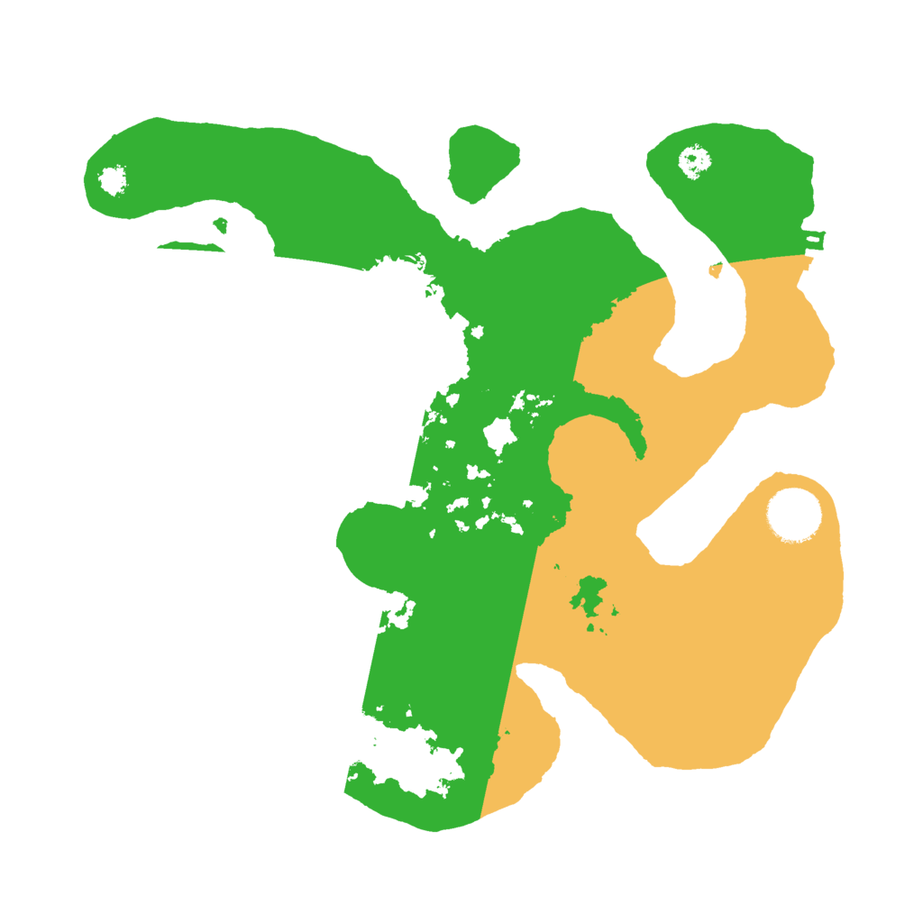 Biome Rust Map: Procedural Map, Size: 3000, Seed: 953413