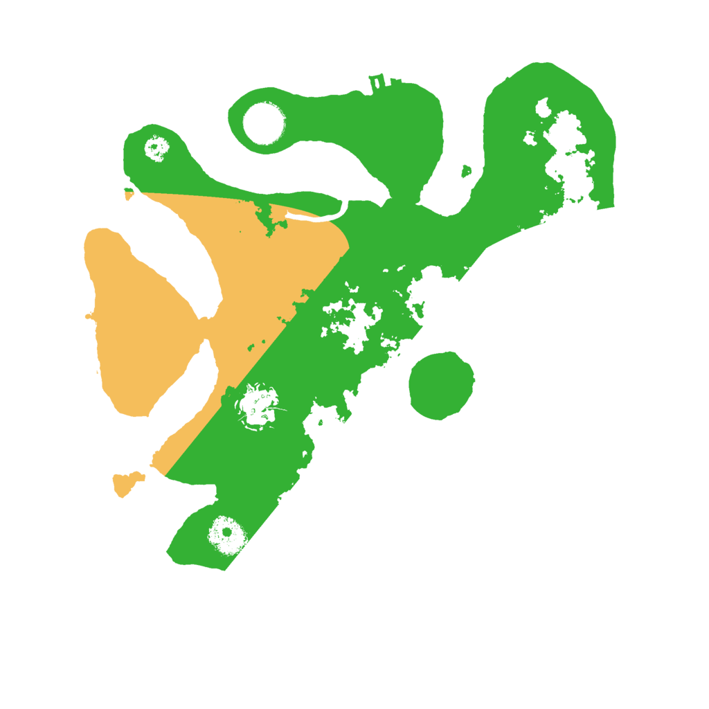 Biome Rust Map: Procedural Map, Size: 3000, Seed: 41742207