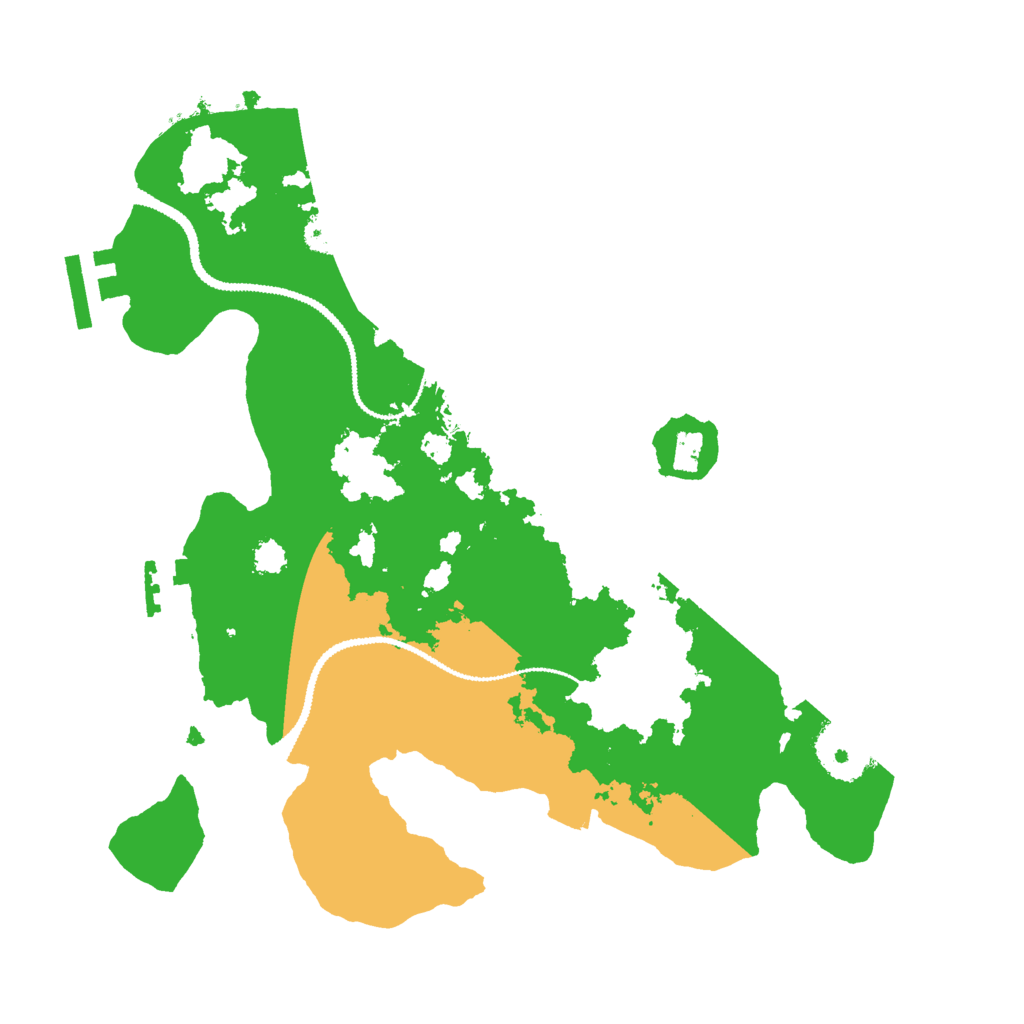 Biome Rust Map: Procedural Map, Size: 2800, Seed: 24