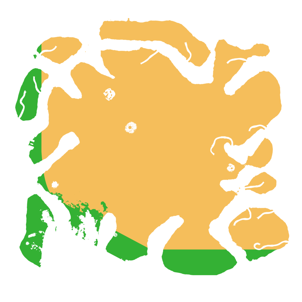 Biome Rust Map: Procedural Map, Size: 4000, Seed: 654846