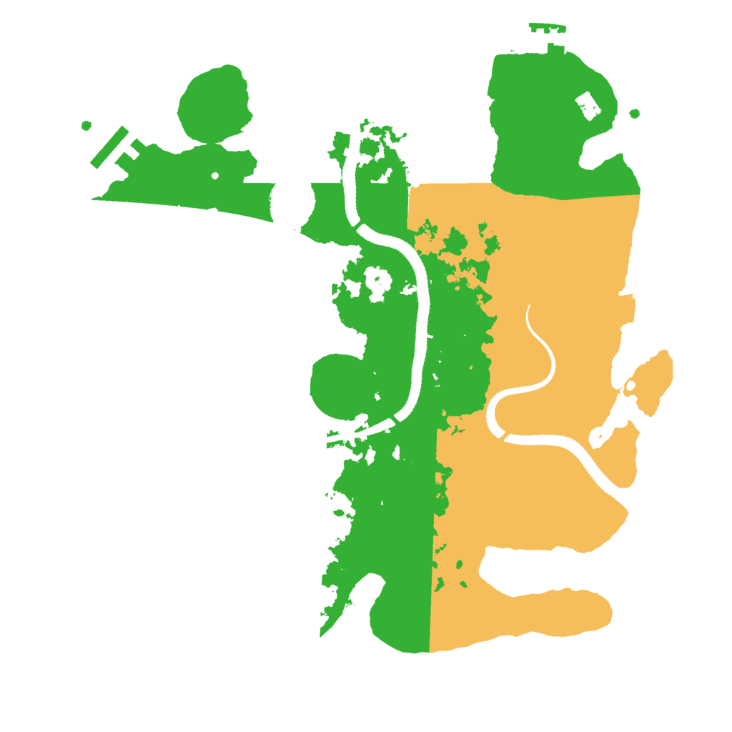 Biome Rust Map: Procedural Map, Size: 3000, Seed: 903475