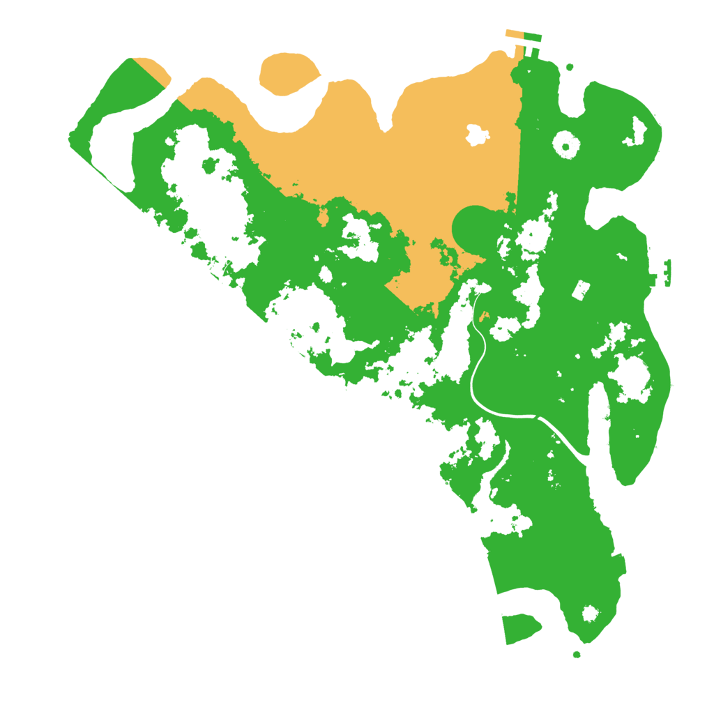 Biome Rust Map: Procedural Map, Size: 4000, Seed: 593246