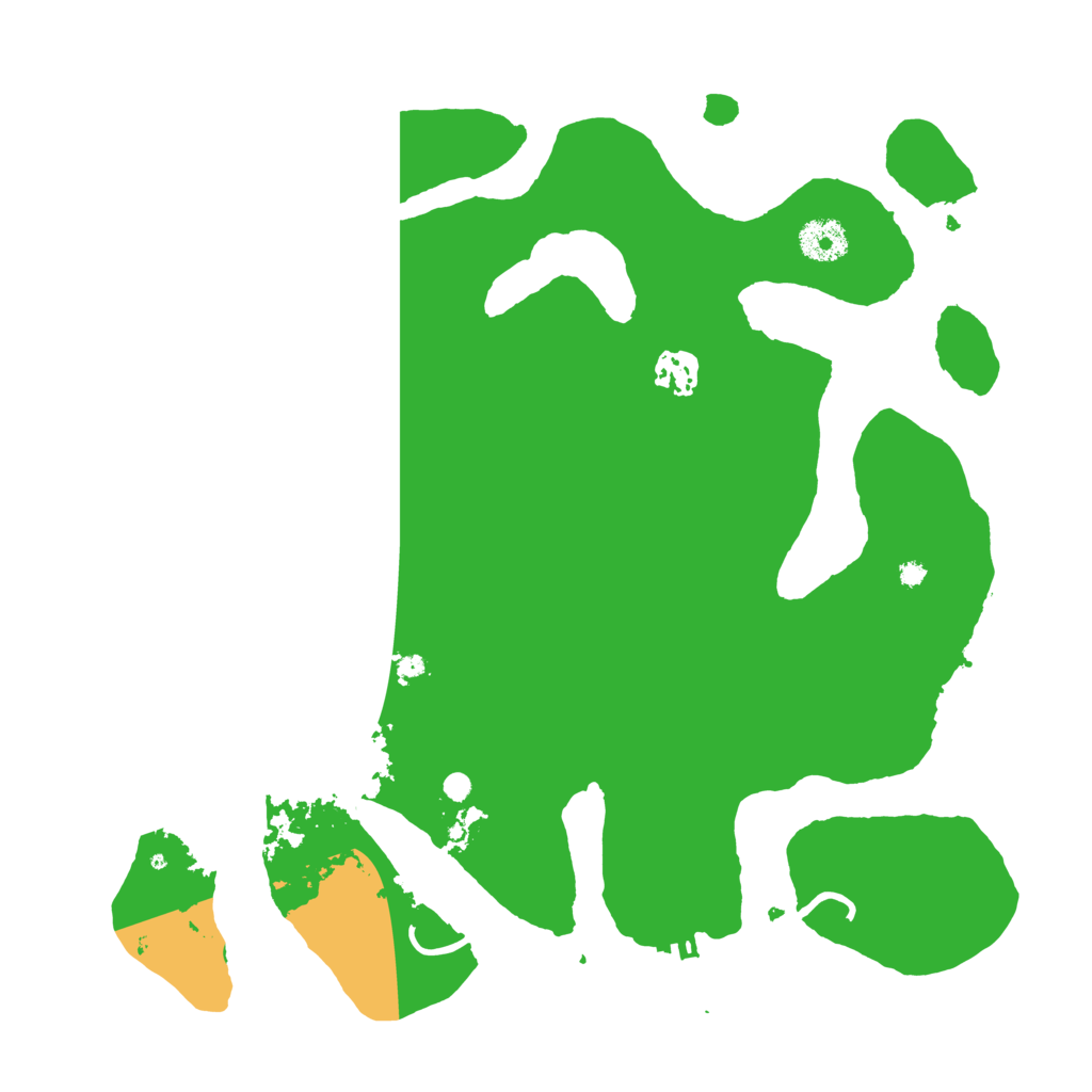 Biome Rust Map: Procedural Map, Size: 3550, Seed: 18439