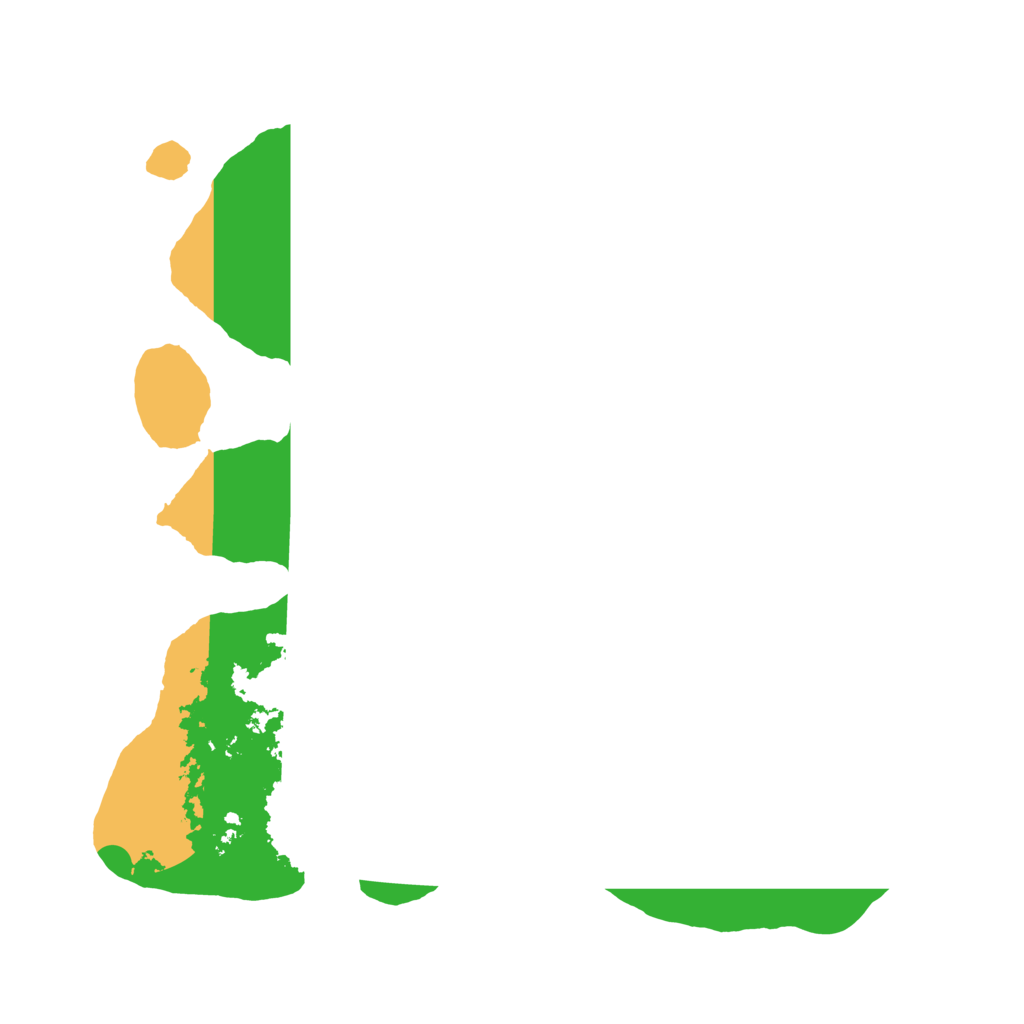 Biome Rust Map: Barren, Size: 3500, Seed: 732907