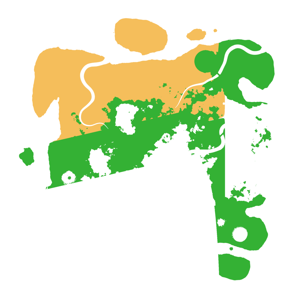 Biome Rust Map: Procedural Map, Size: 3550, Seed: 855636