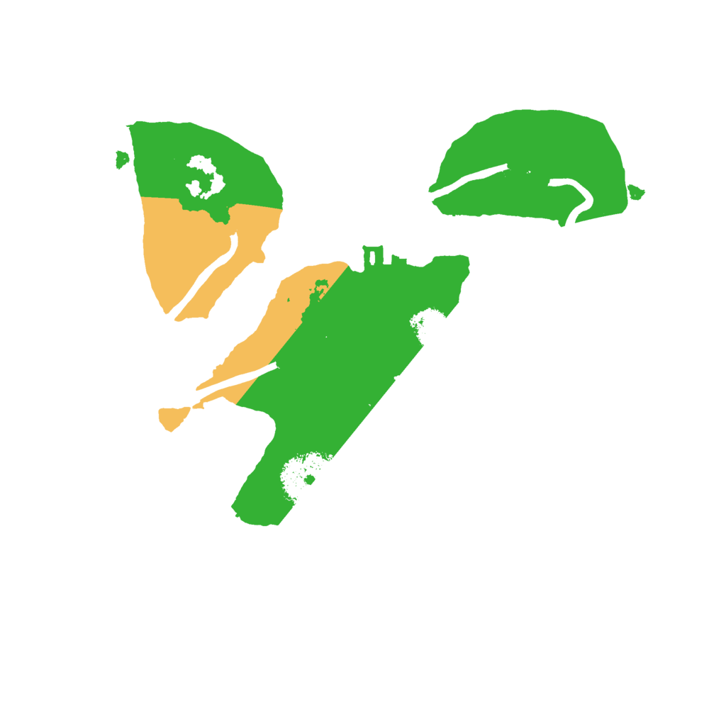 Biome Rust Map: Procedural Map, Size: 2200, Seed: 41742207