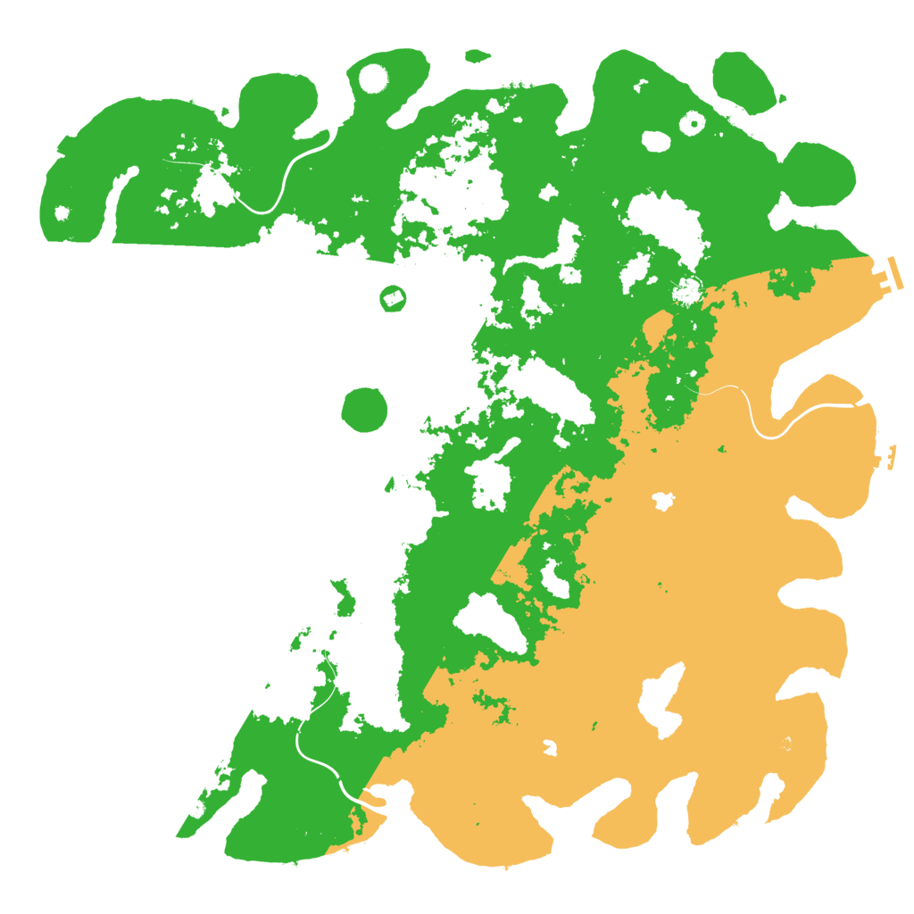 Biome Rust Map: Procedural Map, Size: 5500, Seed: 1994