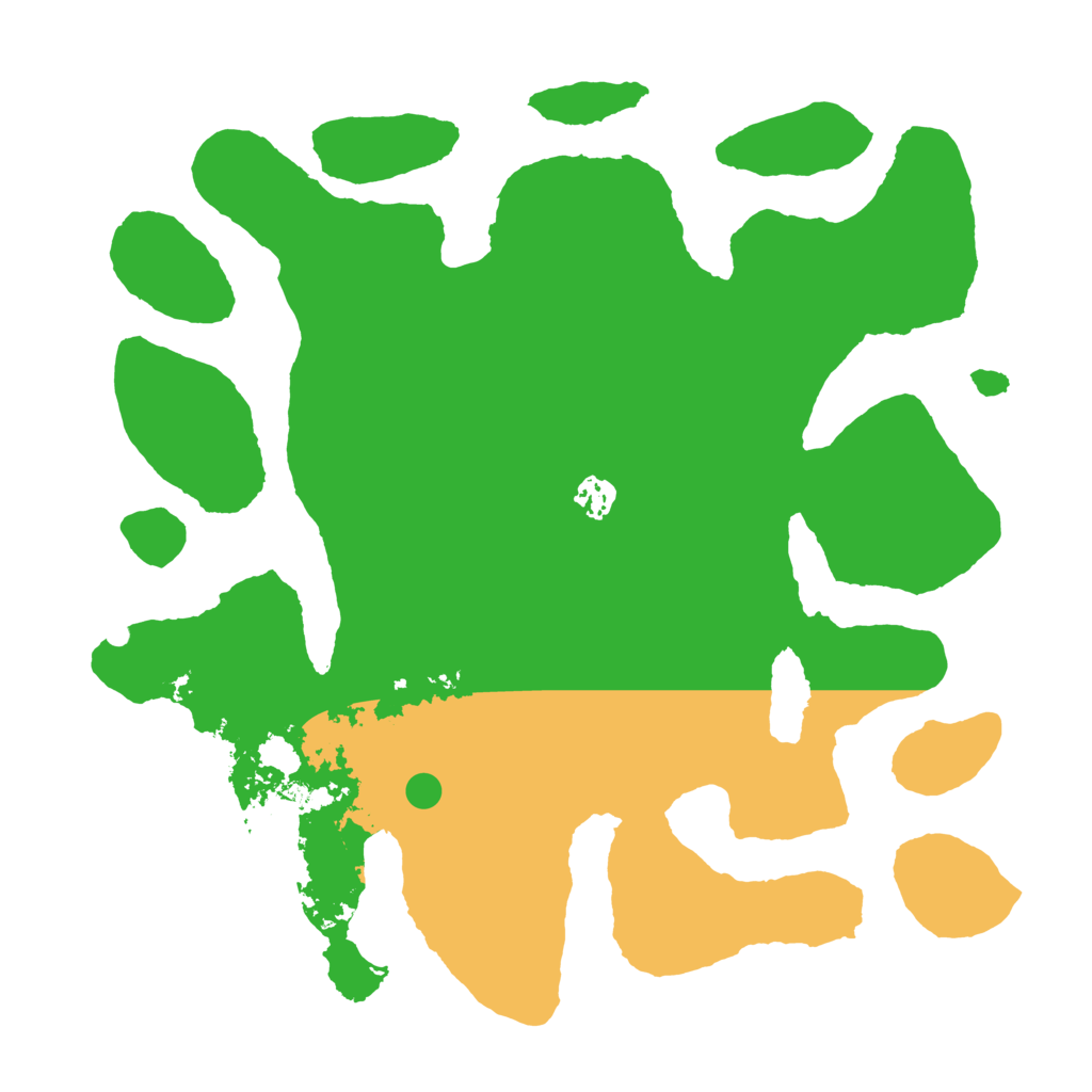 Biome Rust Map: Barren, Size: 4000, Seed: 221221