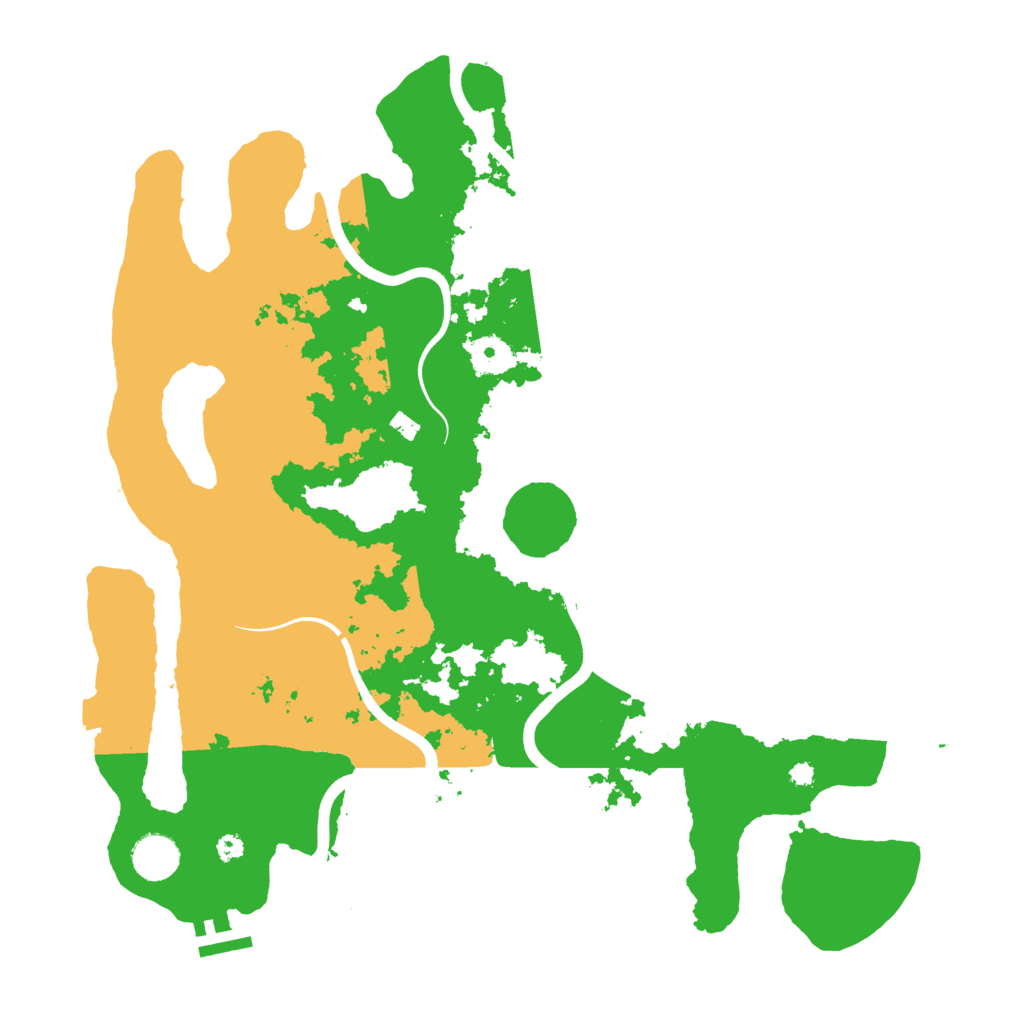 Biome Rust Map: Procedural Map, Size: 3850, Seed: 375398835