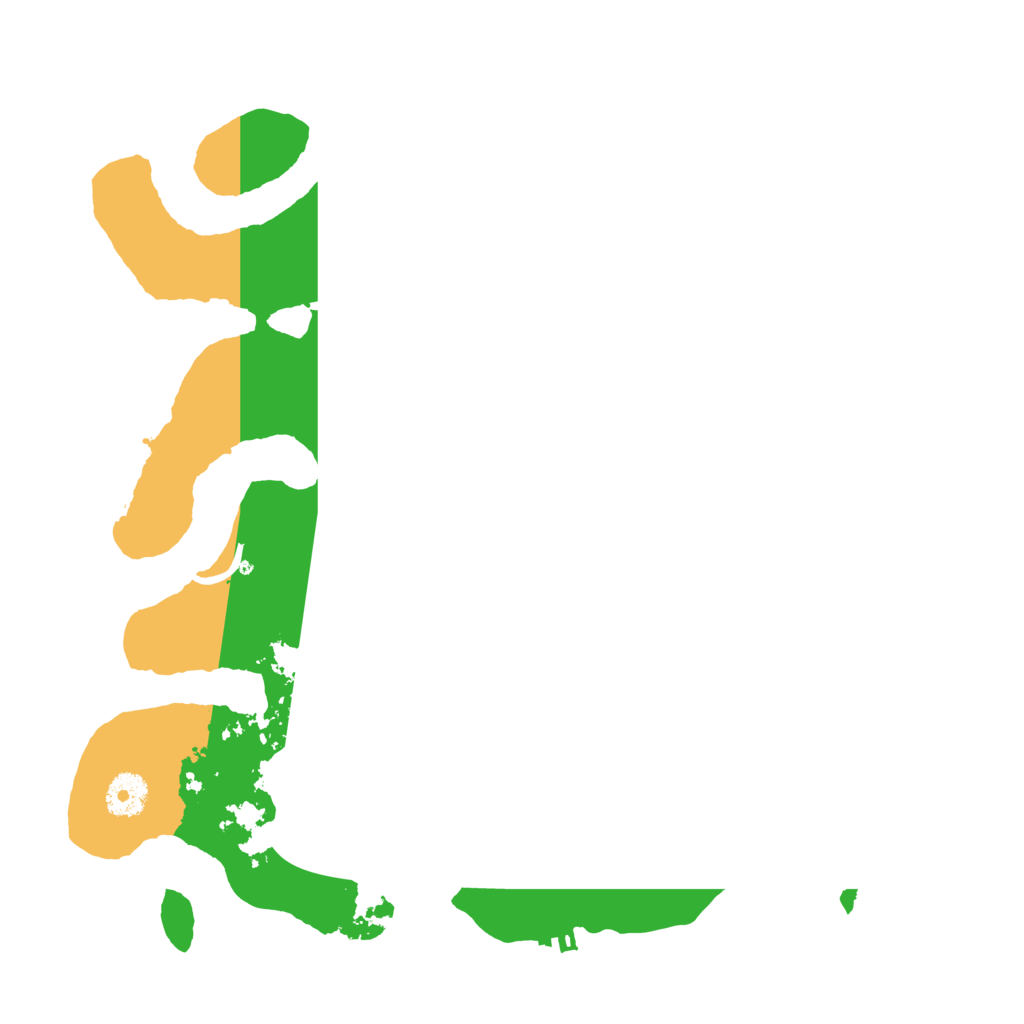 Biome Rust Map: Procedural Map, Size: 3600, Seed: 262318153