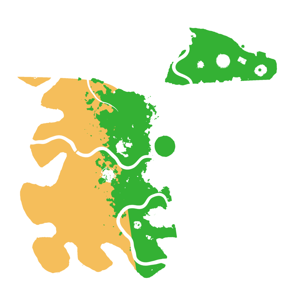 Biome Rust Map: Procedural Map, Size: 3850, Seed: 245477322