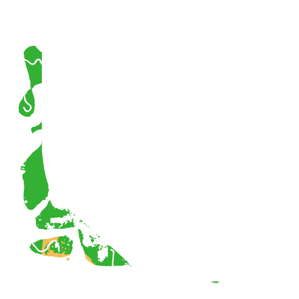 Biome Rust Map: Procedural Map, Size: 4500, Seed: 10923