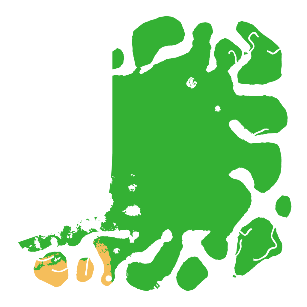 Biome Rust Map: Procedural Map, Size: 4500, Seed: 92396965