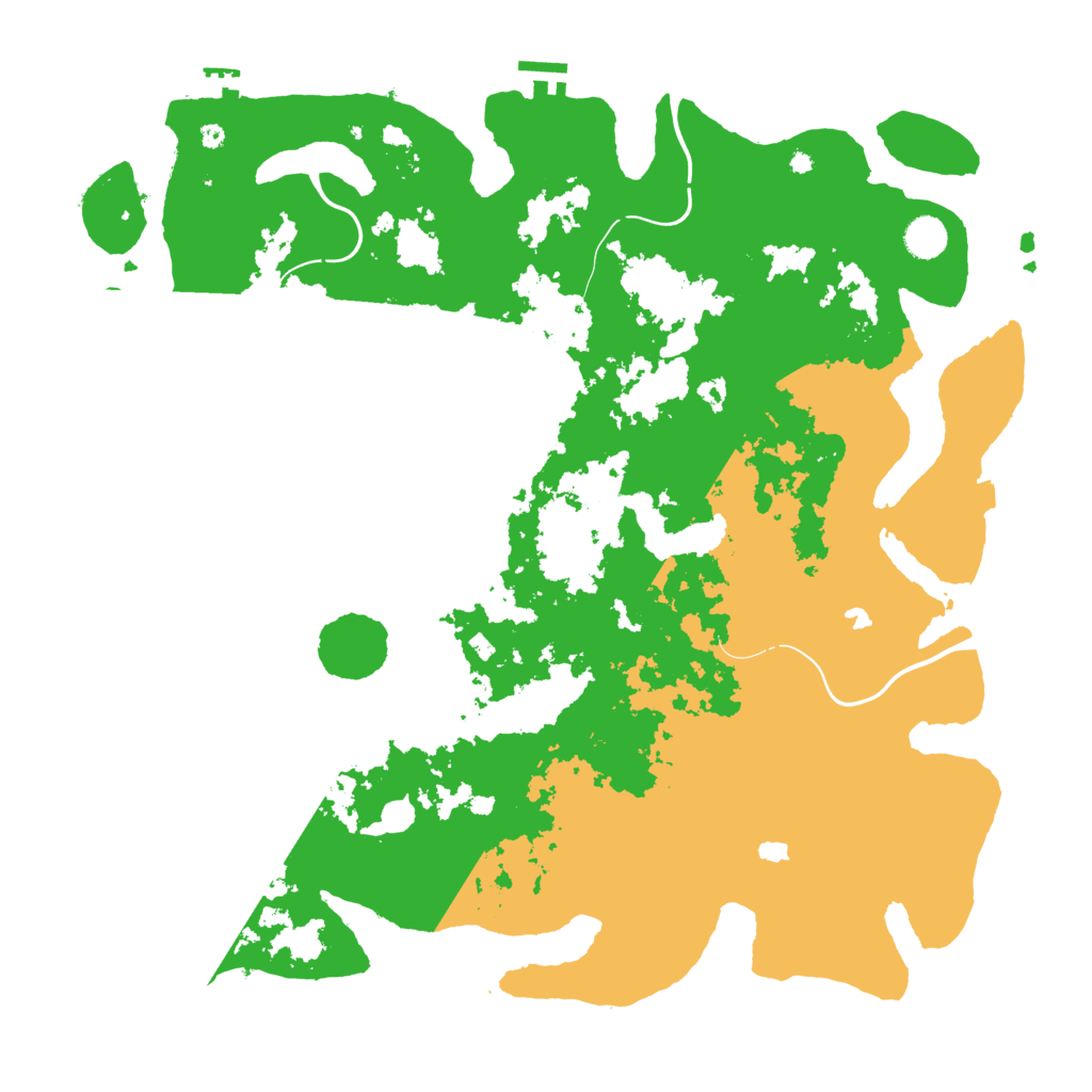 Biome Rust Map: Procedural Map, Size: 4500, Seed: 6500