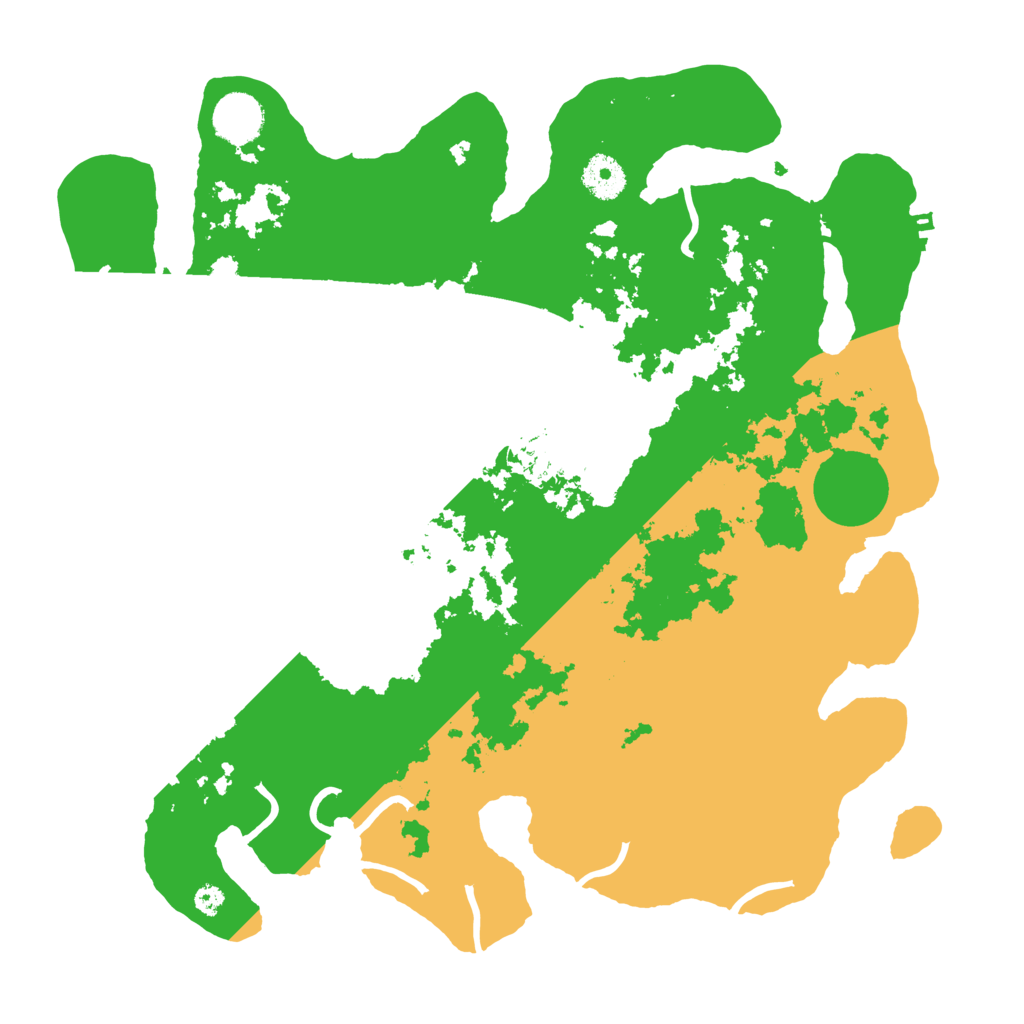 Biome Rust Map: Procedural Map, Size: 3600, Seed: 1202019191