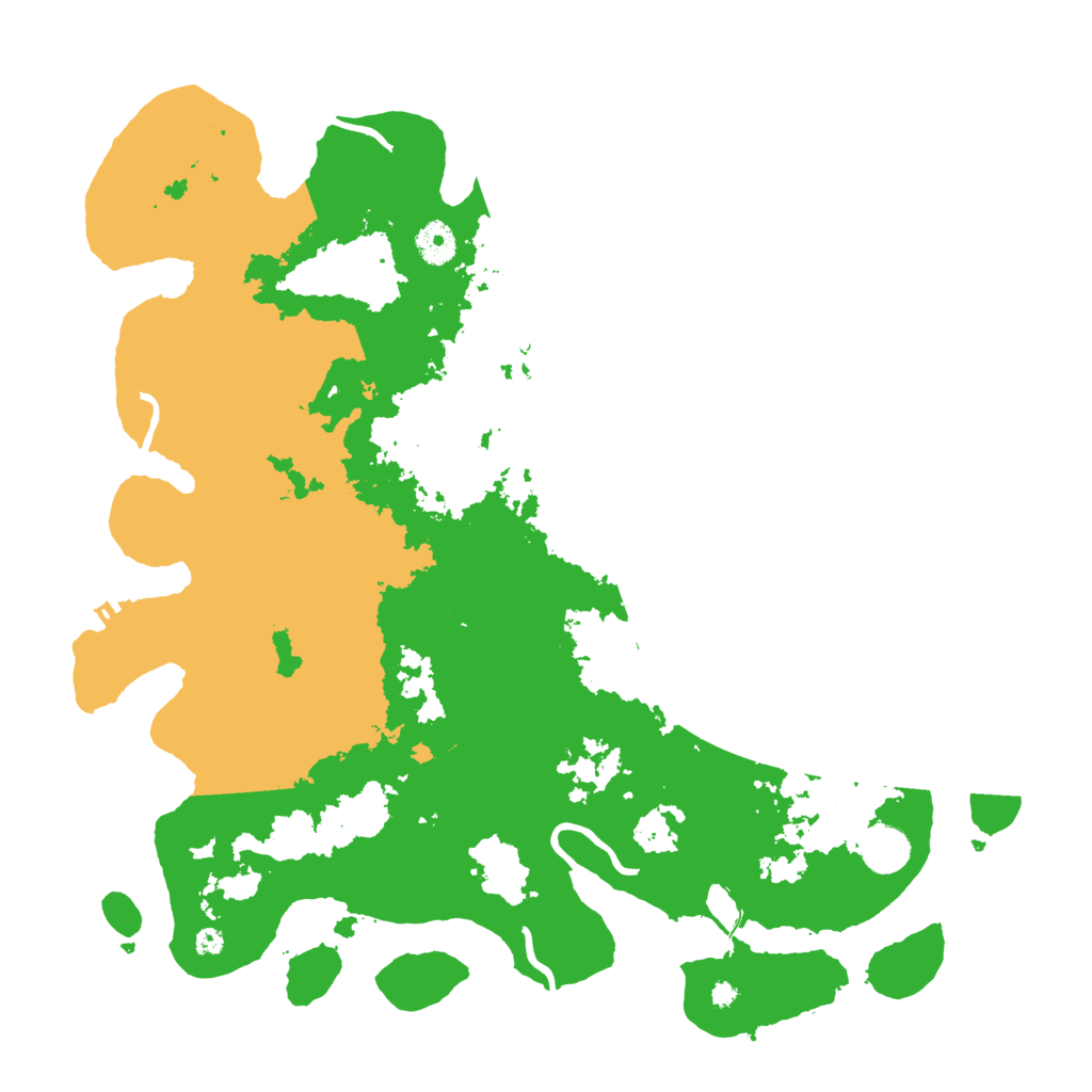 Biome Rust Map: Procedural Map, Size: 4000, Seed: 2568