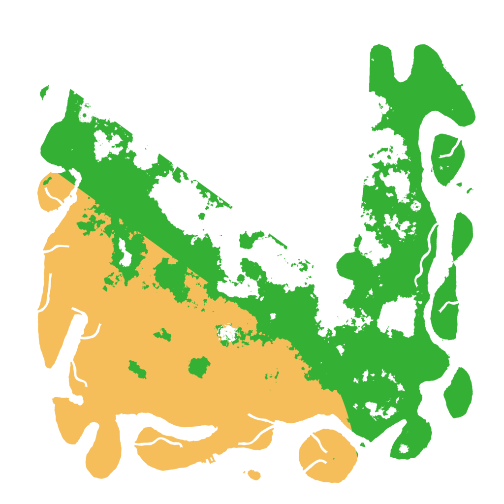 Biome Rust Map: Procedural Map, Size: 5000, Seed: 1862974