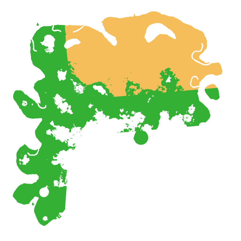 Biome Rust Map: Procedural Map, Size: 4500, Seed: 20112017