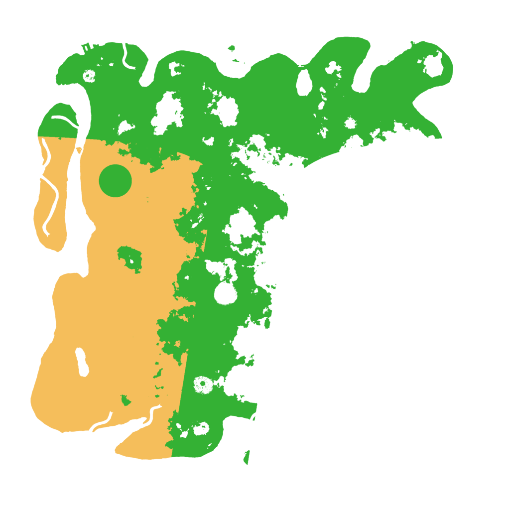 Biome Rust Map: Procedural Map, Size: 4100, Seed: 1564150