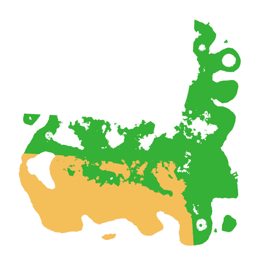 Biome Rust Map: Procedural Map, Size: 3550, Seed: 831512