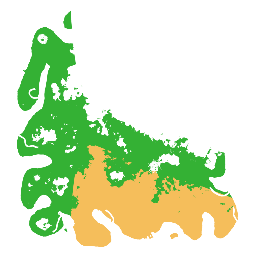 Biome Rust Map: Procedural Map, Size: 4000, Seed: 163