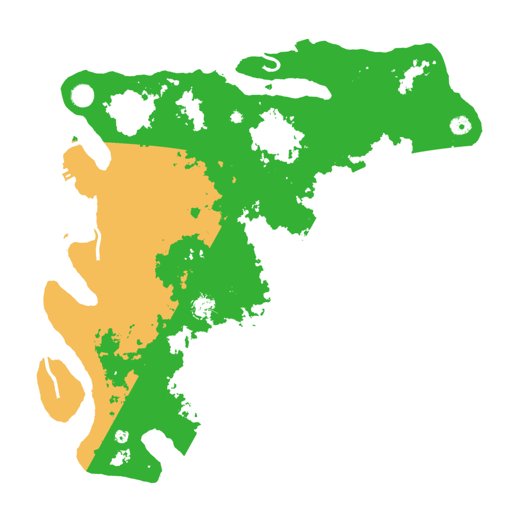 Biome Rust Map: Procedural Map, Size: 4000, Seed: 712372