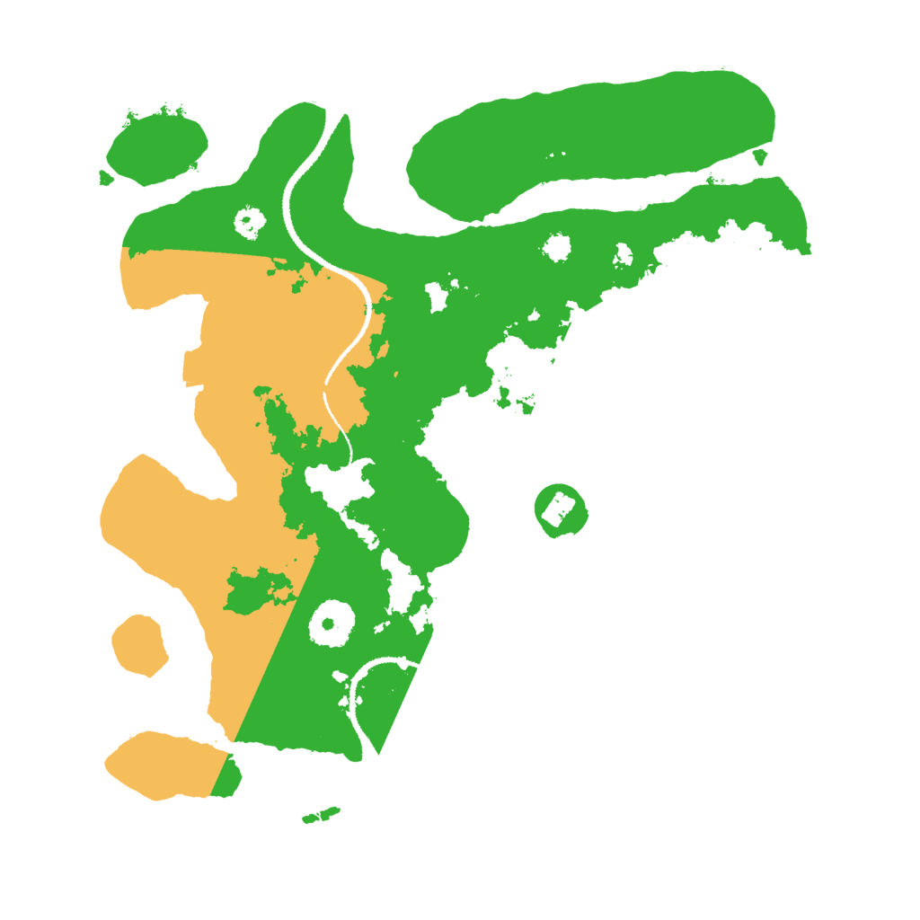 Biome Rust Map: Procedural Map, Size: 3000, Seed: 899050