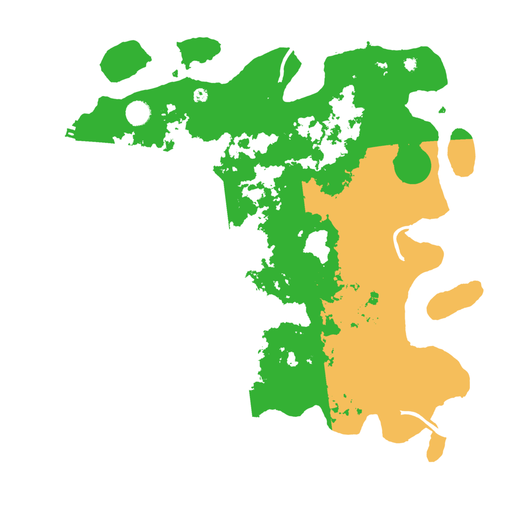 Biome Rust Map: Procedural Map, Size: 3700, Seed: 2105615434