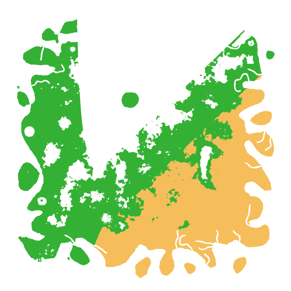 Biome Rust Map: Procedural Map, Size: 5000, Seed: 793197