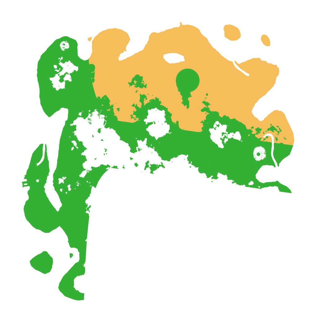 Biome Rust Map: Procedural Map, Size: 3550, Seed: 227690