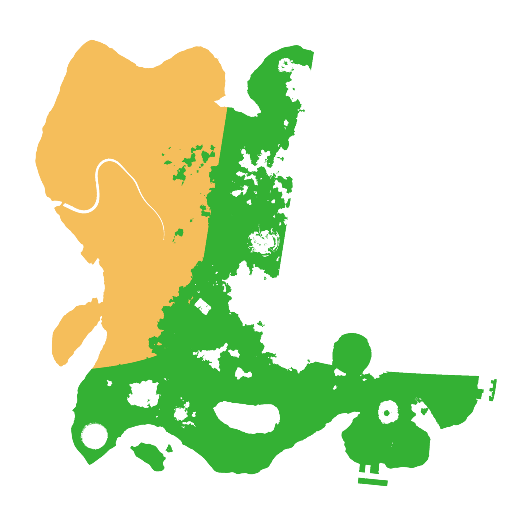 Biome Rust Map: Procedural Map, Size: 3500, Seed: 1116174945