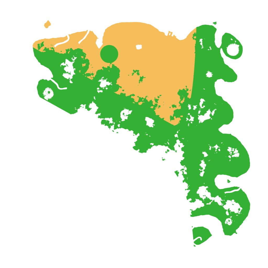 Biome Rust Map: Procedural Map, Size: 3950, Seed: 1259623286