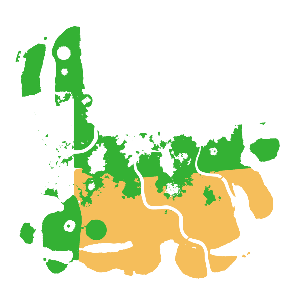 Biome Rust Map: Procedural Map, Size: 3800, Seed: 47567472