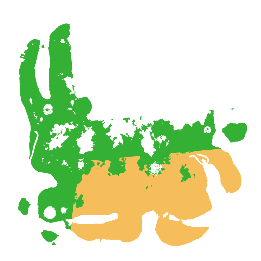 Biome Rust Map: Procedural Map, Size: 3800, Seed: 47567472