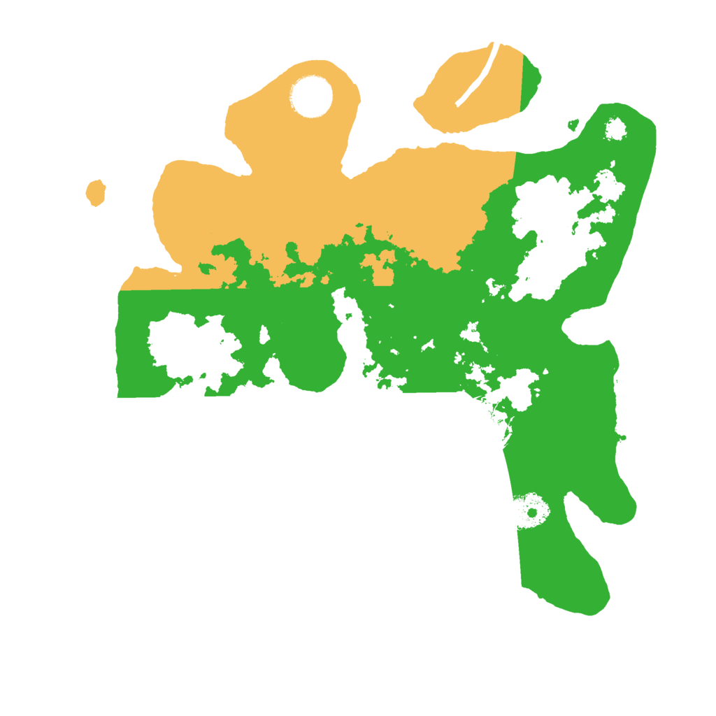Biome Rust Map: Procedural Map, Size: 3000, Seed: 1290746269