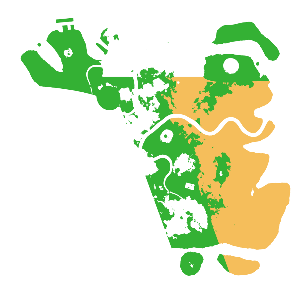 Biome Rust Map: Procedural Map, Size: 3550, Seed: 362056