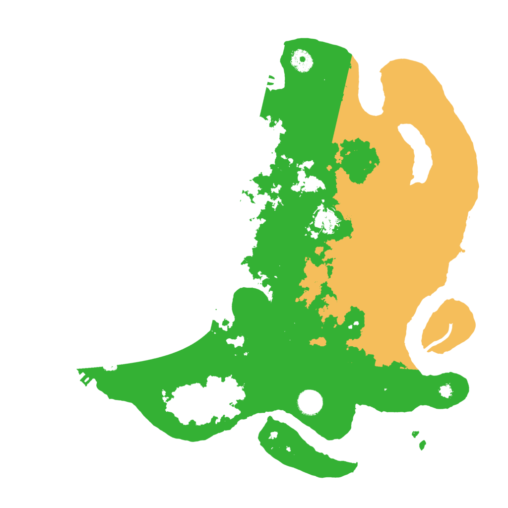 Biome Rust Map: Procedural Map, Size: 3550, Seed: 615773