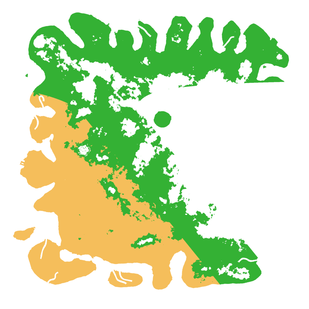 Biome Rust Map: Procedural Map, Size: 5000, Seed: 1337