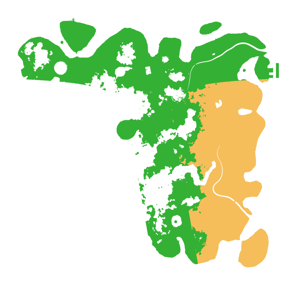 Biome Rust Map: Procedural Map, Size: 4000, Seed: 398985141