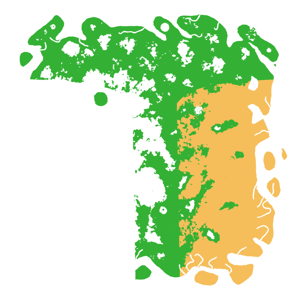 Biome Rust Map: Procedural Map, Size: 6000, Seed: 640634825