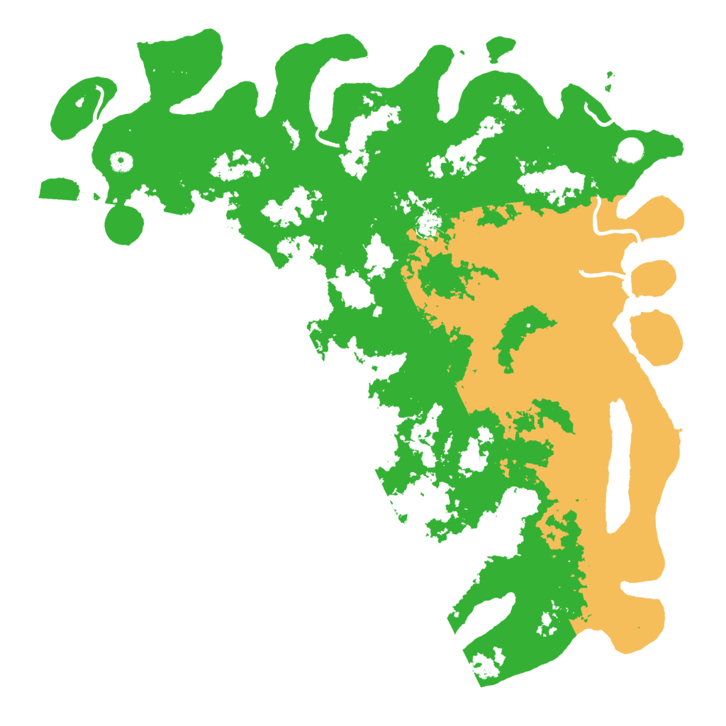 Biome Rust Map: Procedural Map, Size: 5000, Seed: 57164904